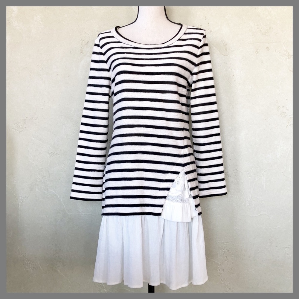 Anthropologie Maeve Long Sleeve Tunic Dress